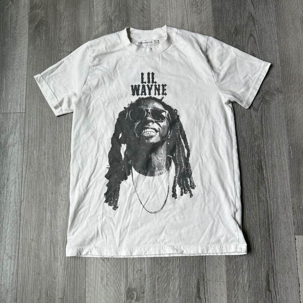 Lil Wayne Graphic tour T-Shirt Abercrombie Kids 15/16 Fits Men's XS